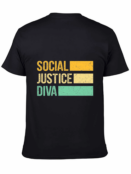 Social Justice Diva T-Shirt - Unisex Graphic Tee