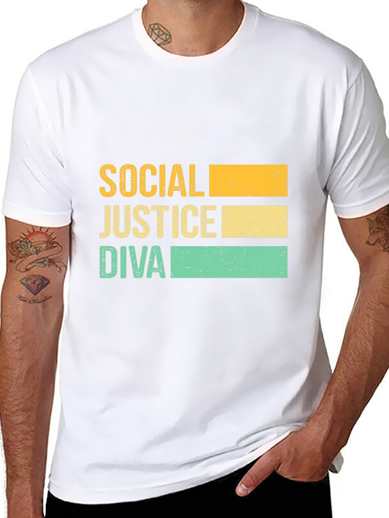 Social Justice Diva T-Shirt - Unisex Graphic Tee