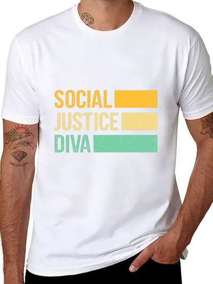 Social Justice Diva T-Shirt - Unisex Graphic Tee