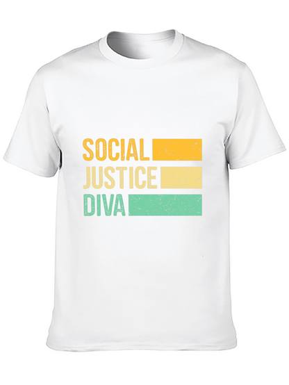 Social Justice Diva T-Shirt - Unisex Graphic Tee