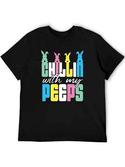 Chillin With My Peeps Easter T-Shirt