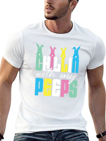 Chillin With My Peeps Easter T-Shirt
