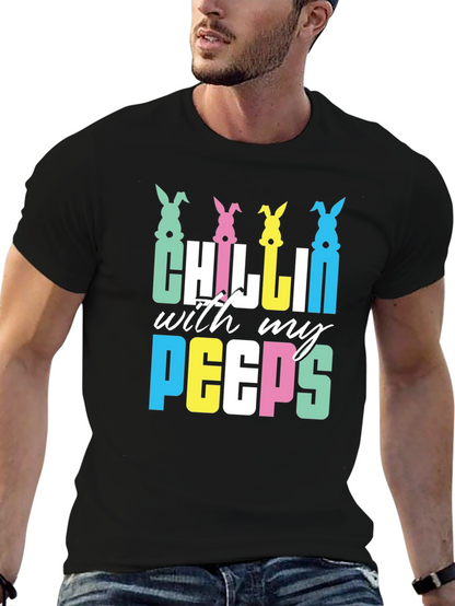 Chillin With My Peeps Easter T-Shirt
