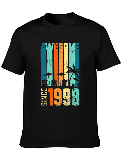 Awesome Since 1998 Beach Design T-Shirt