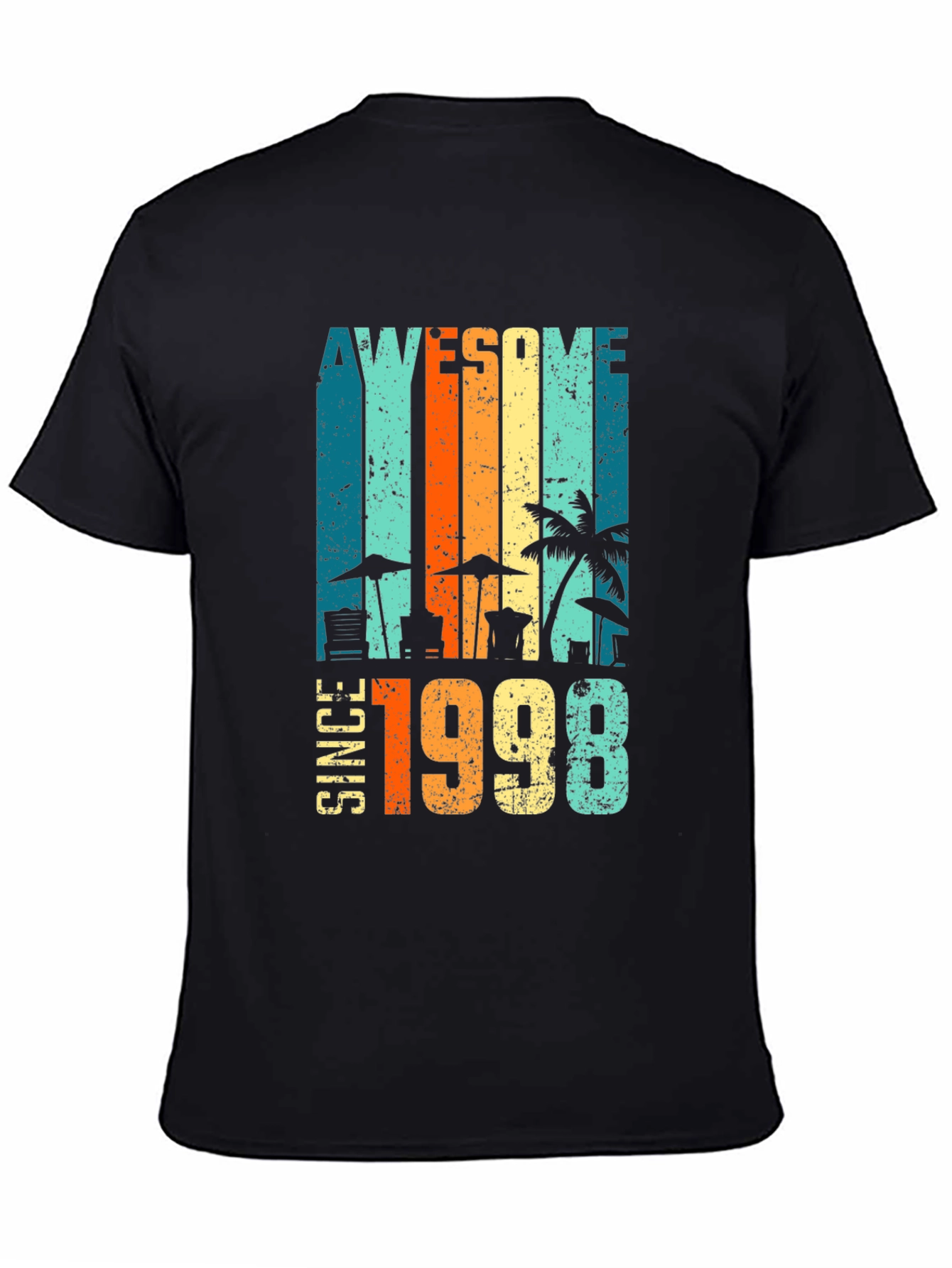 Awesome Since 1998 Beach Design T-Shirt