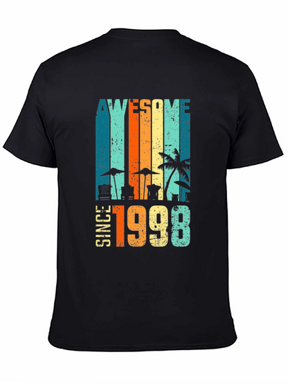 Awesome Since 1998 Beach Design T-Shirt