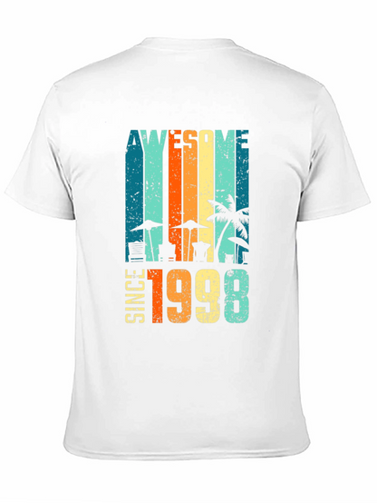 Awesome Since 1998 Beach Design T-Shirt