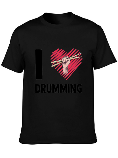I Heart Drumming T-Shirt
