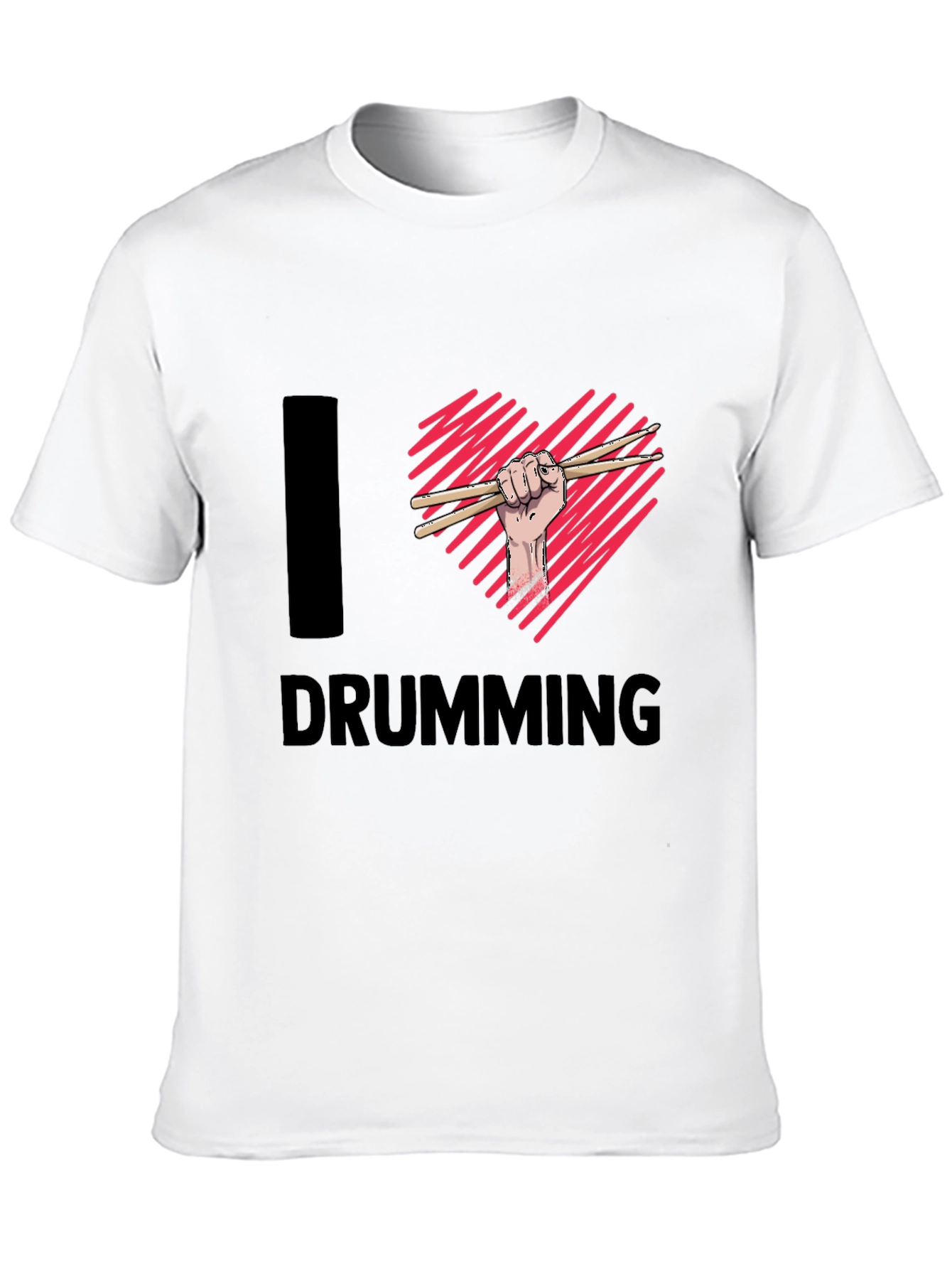 I Heart Drumming T-Shirt