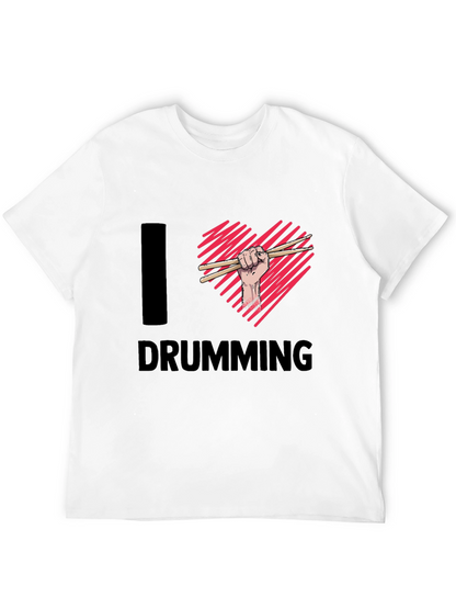 I Heart Drumming T-Shirt