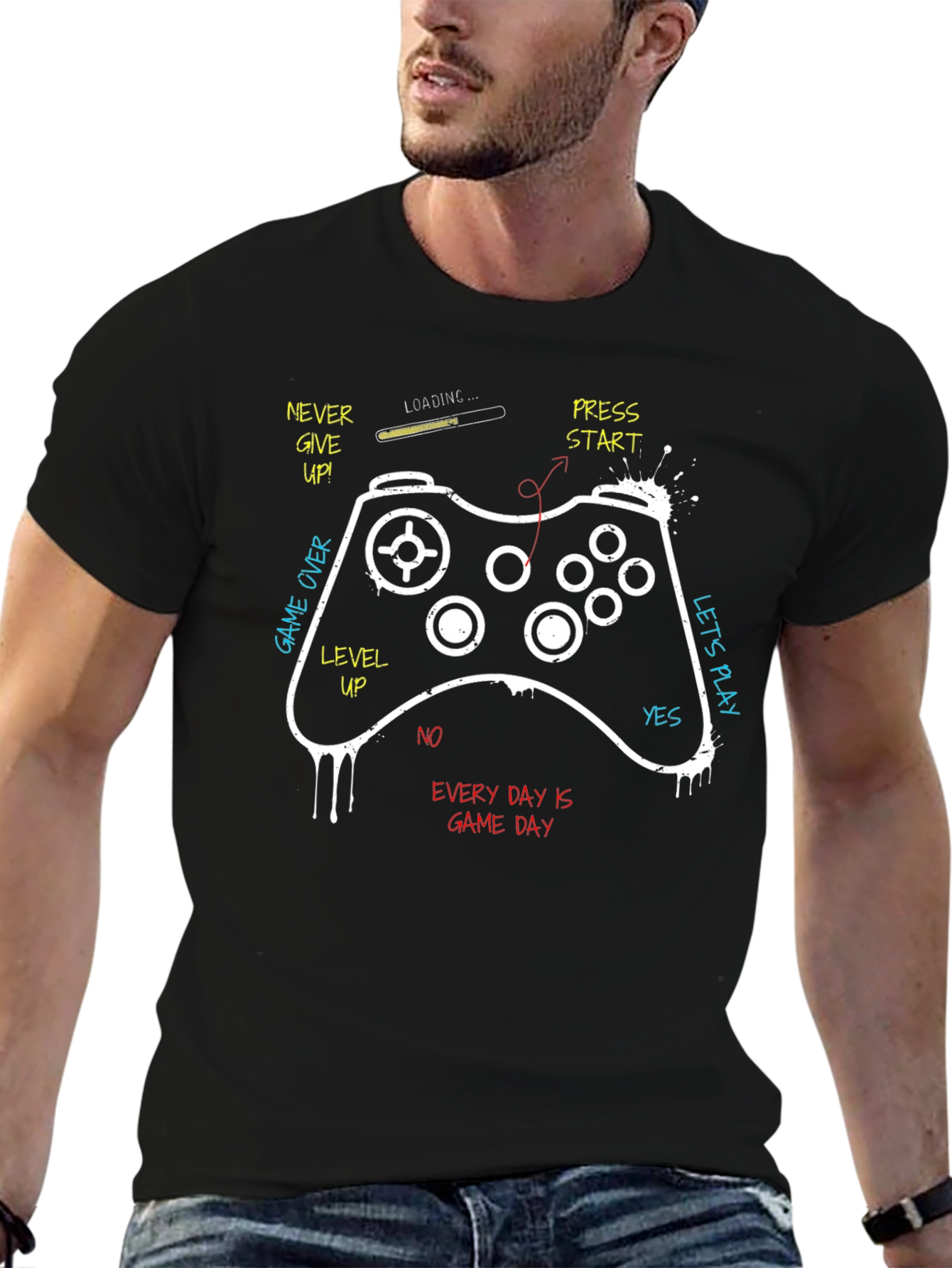Gamer T-Shirt - Every Day is Game Day
