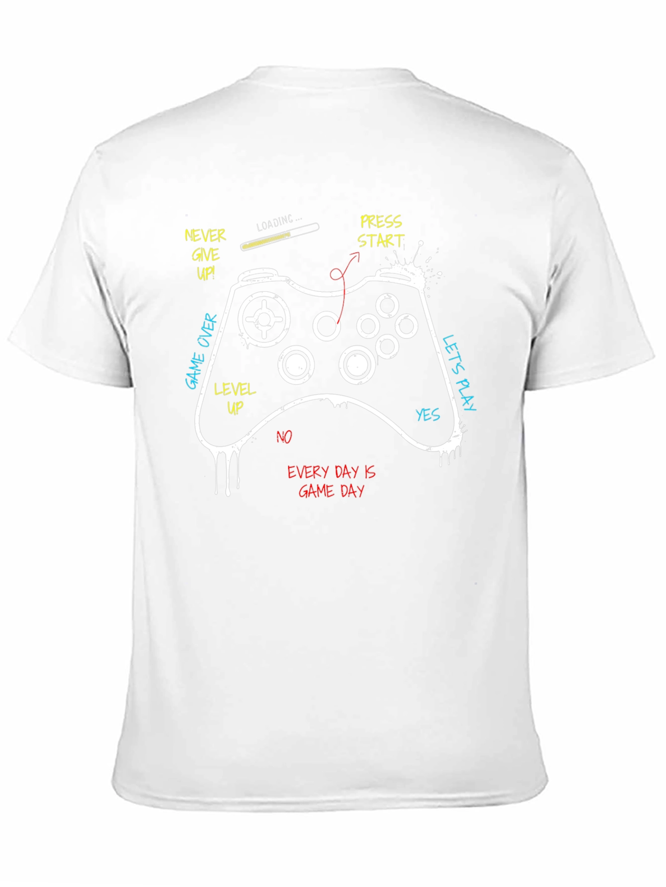 Gamer T-Shirt - Every Day is Game Day
