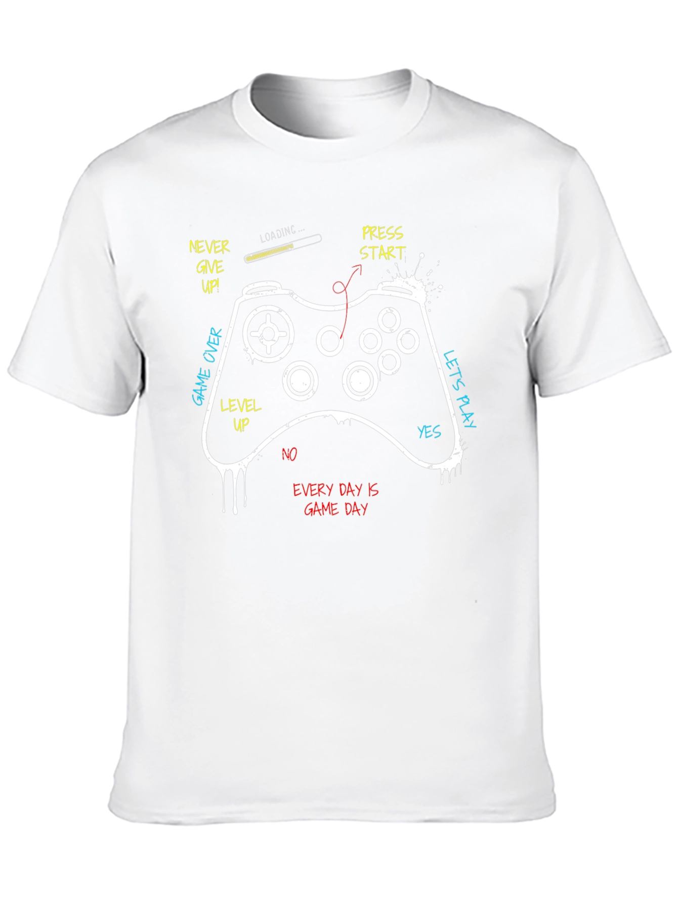 Gamer T-Shirt - Every Day is Game Day