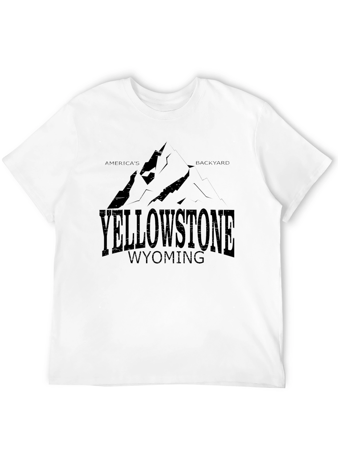 Yellowstone Wyoming Graphic Tee - Americas Backyard T-Shirt