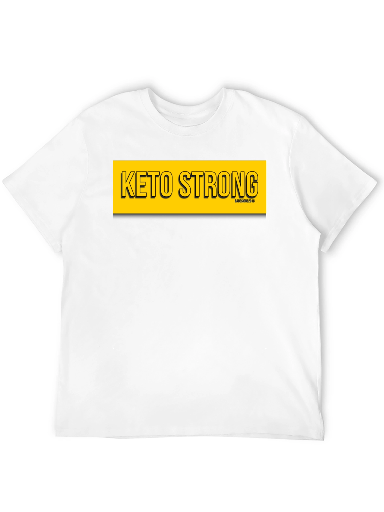 Keto Strong Black Graphic Tee