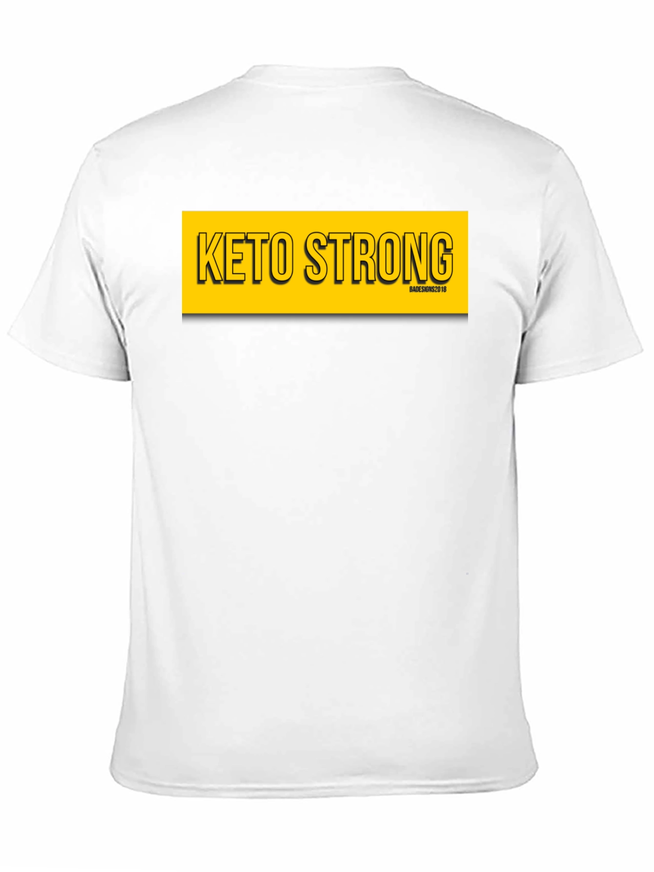 Keto Strong Black Graphic Tee