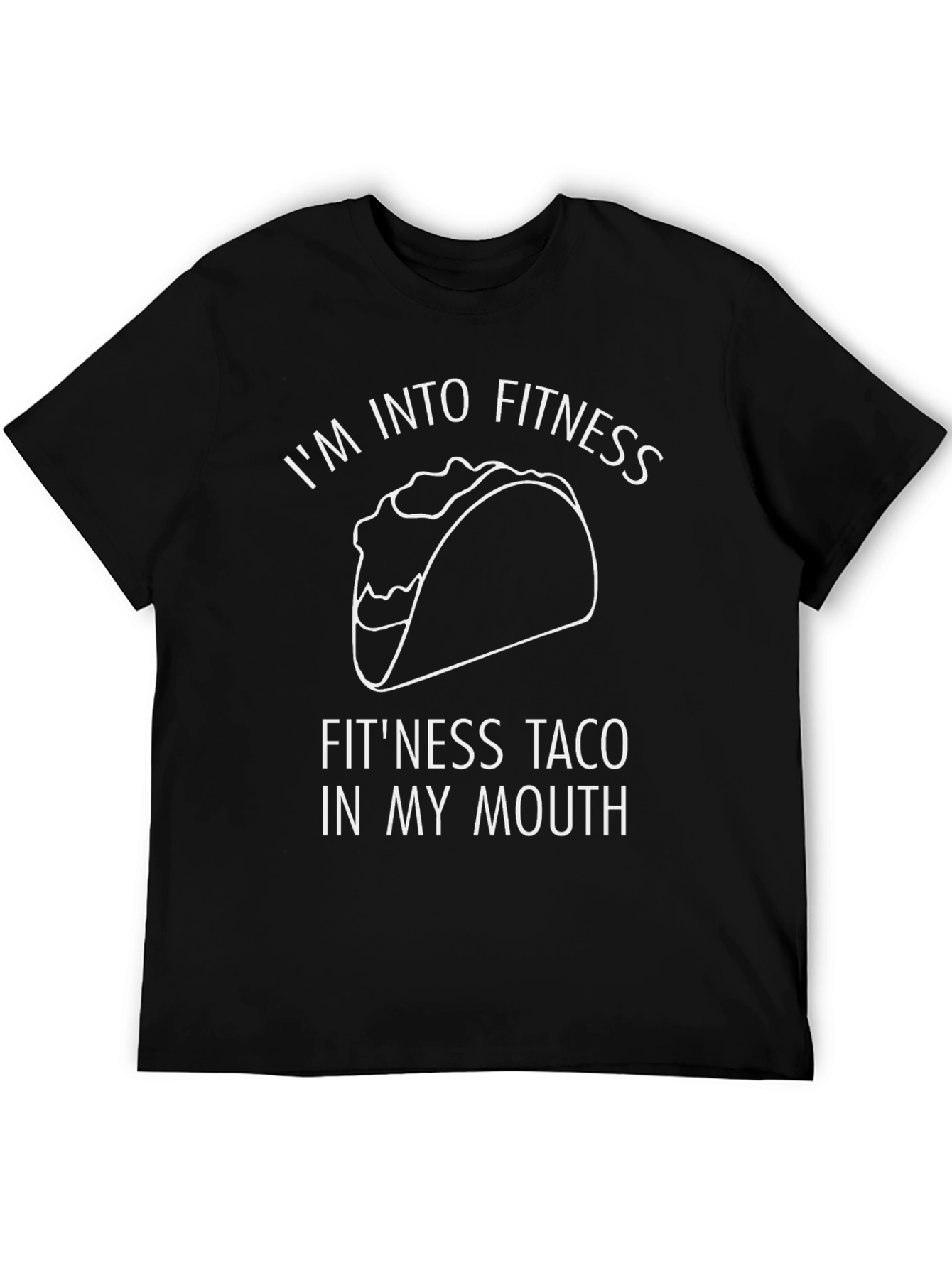Im Into Fitness Fitness Taco Graphic T-Shirt
