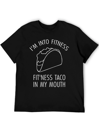 Im Into Fitness Fitness Taco Graphic T-Shirt