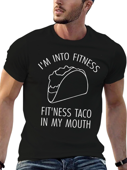 Im Into Fitness Fitness Taco Graphic T-Shirt