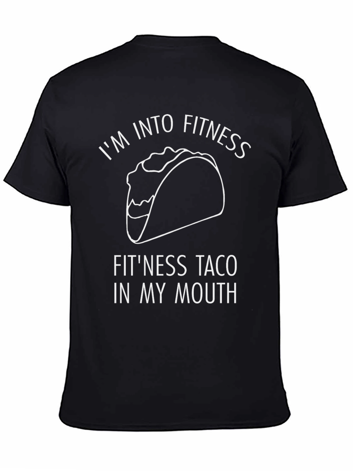 Im Into Fitness Fitness Taco Graphic T-Shirt