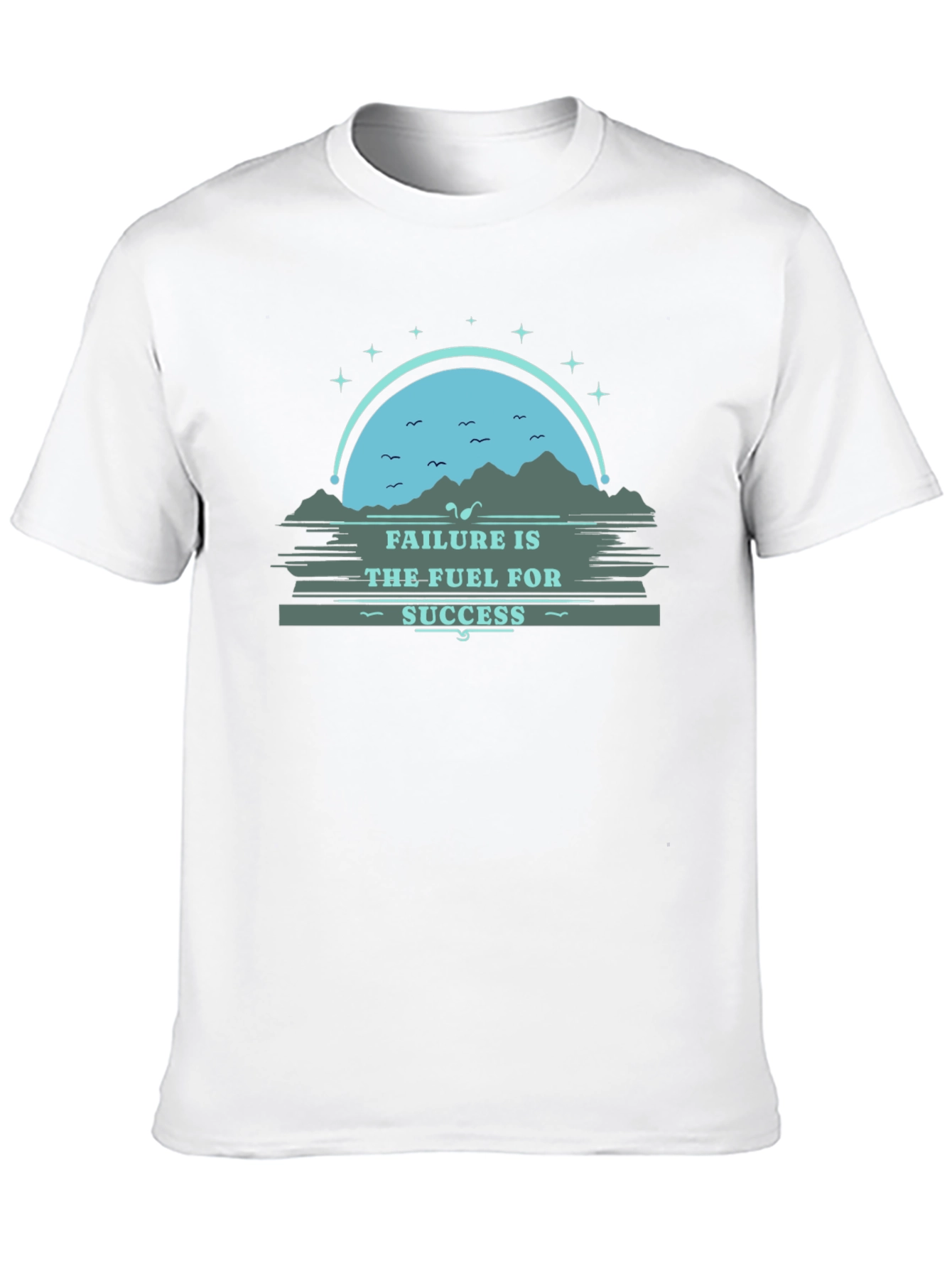 Motivational Tee: Failure is Fuel for Success