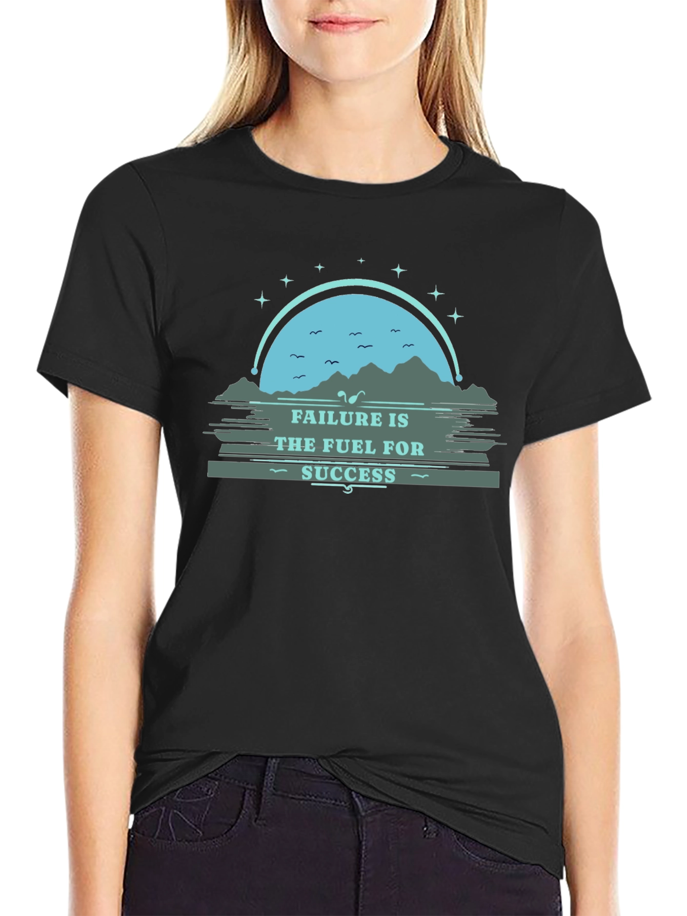 Motivational Tee: Failure is Fuel for Success