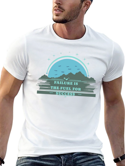 Motivational Tee: Failure is Fuel for Success