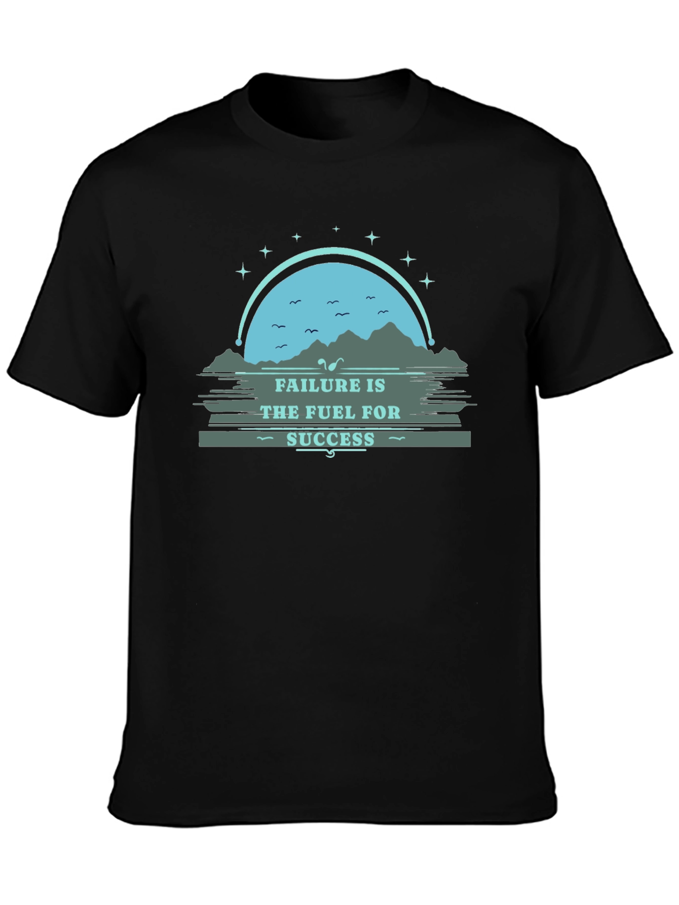 Motivational Tee: Failure is Fuel for Success