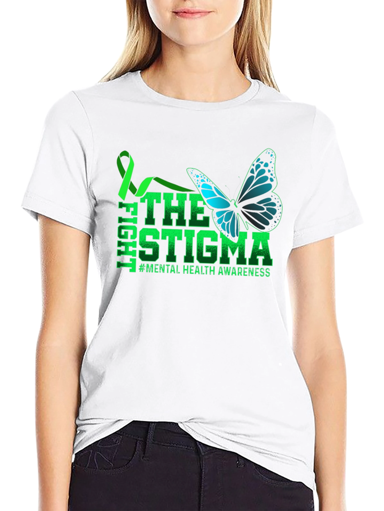 Mental Health Awareness T-Shirt: Fight The Stigma