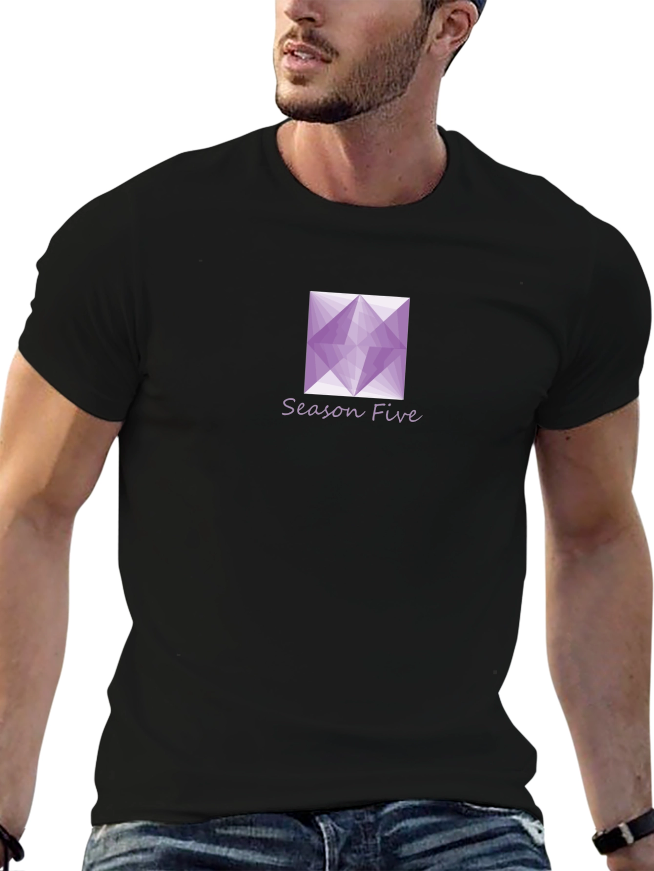 Season Five Graphic Tee - Black