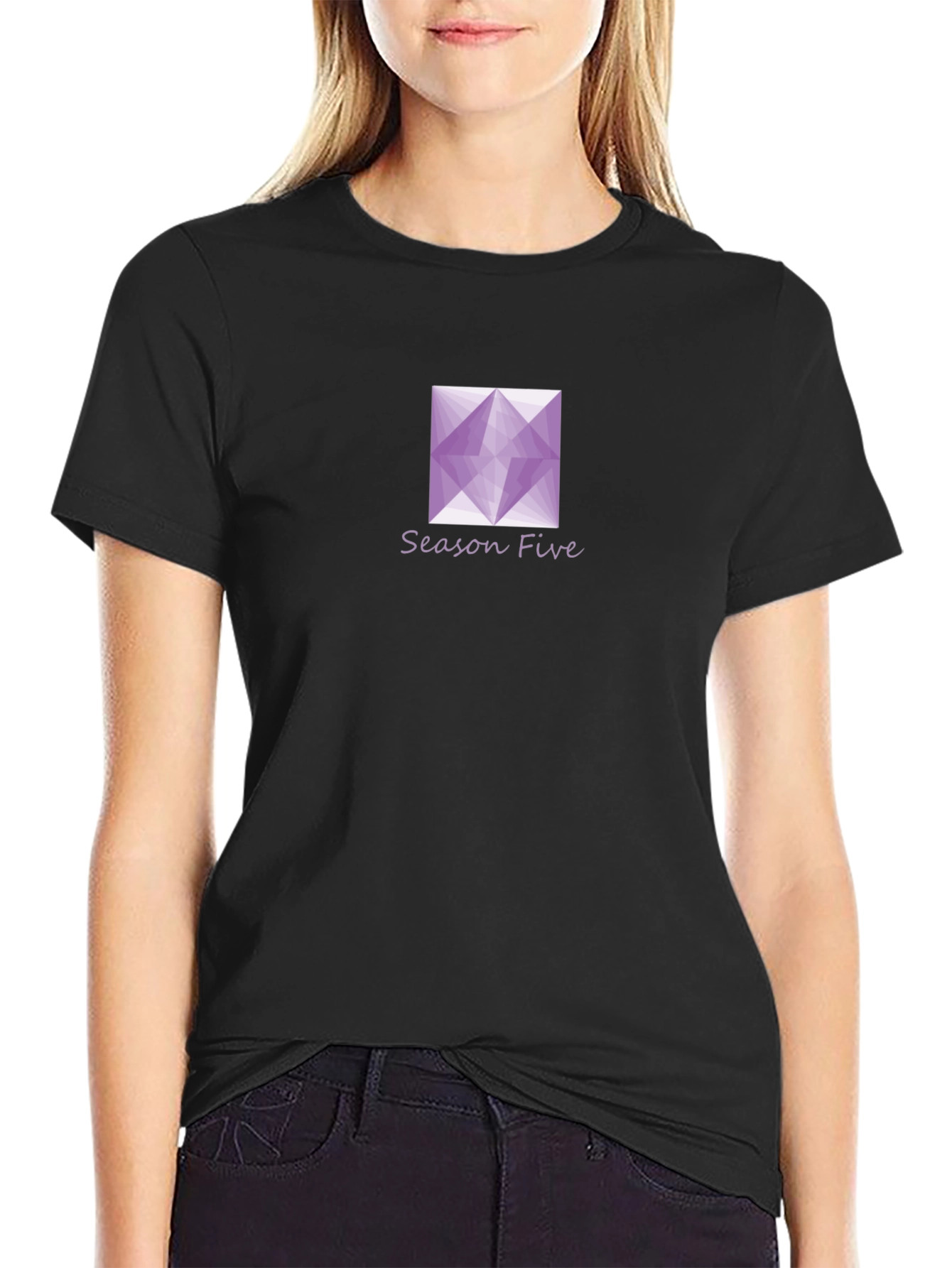 Season Five Graphic Tee - Black
