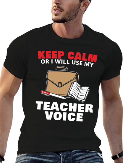 Keep Calm Teacher T-Shirt