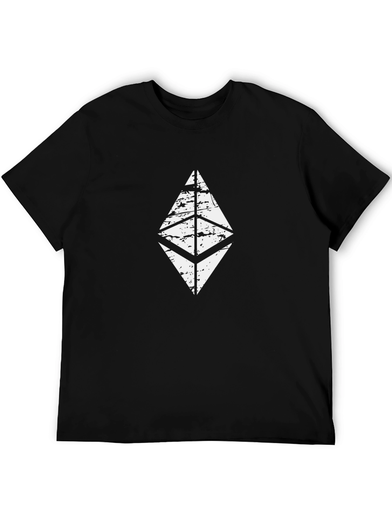 Ethereum Logo Black T-Shirt - Crypto Fashion