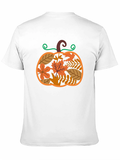 Fall Pumpkin Leaf T-Shirt