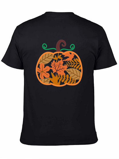 Fall Pumpkin Leaf T-Shirt