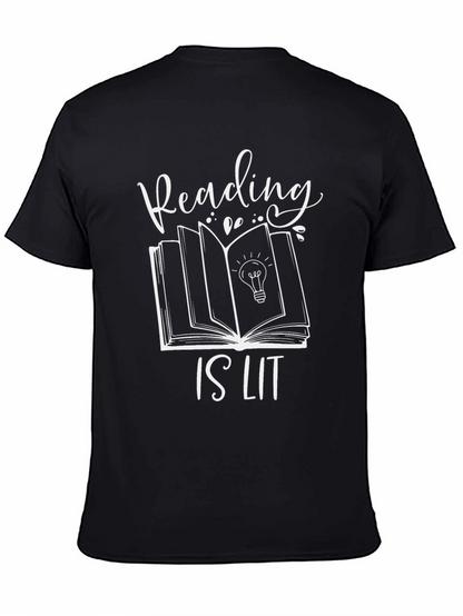 Reading Is Lit T-Shirt - Book Lover Tee