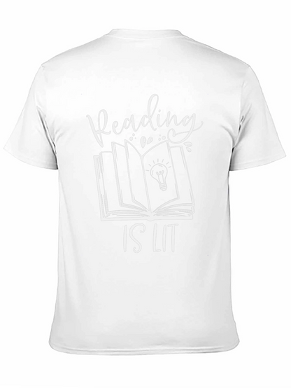 Reading Is Lit T-Shirt - Book Lover Tee