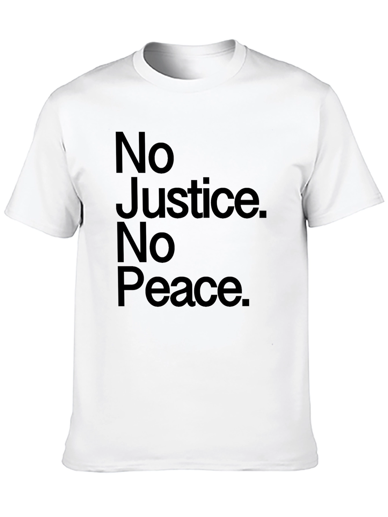 No Justice No Peace Graphic T-Shirt