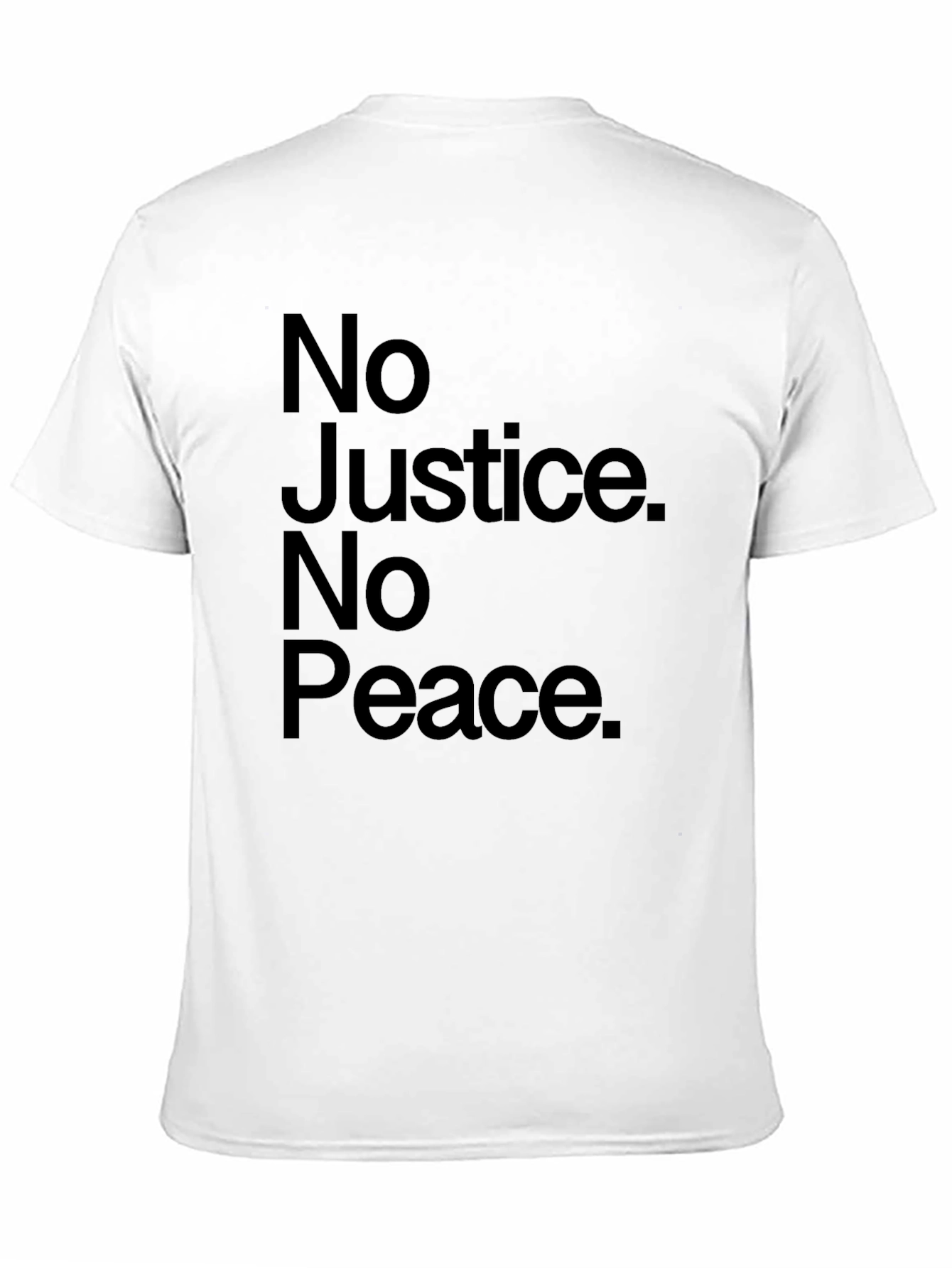 No Justice No Peace Graphic T-Shirt