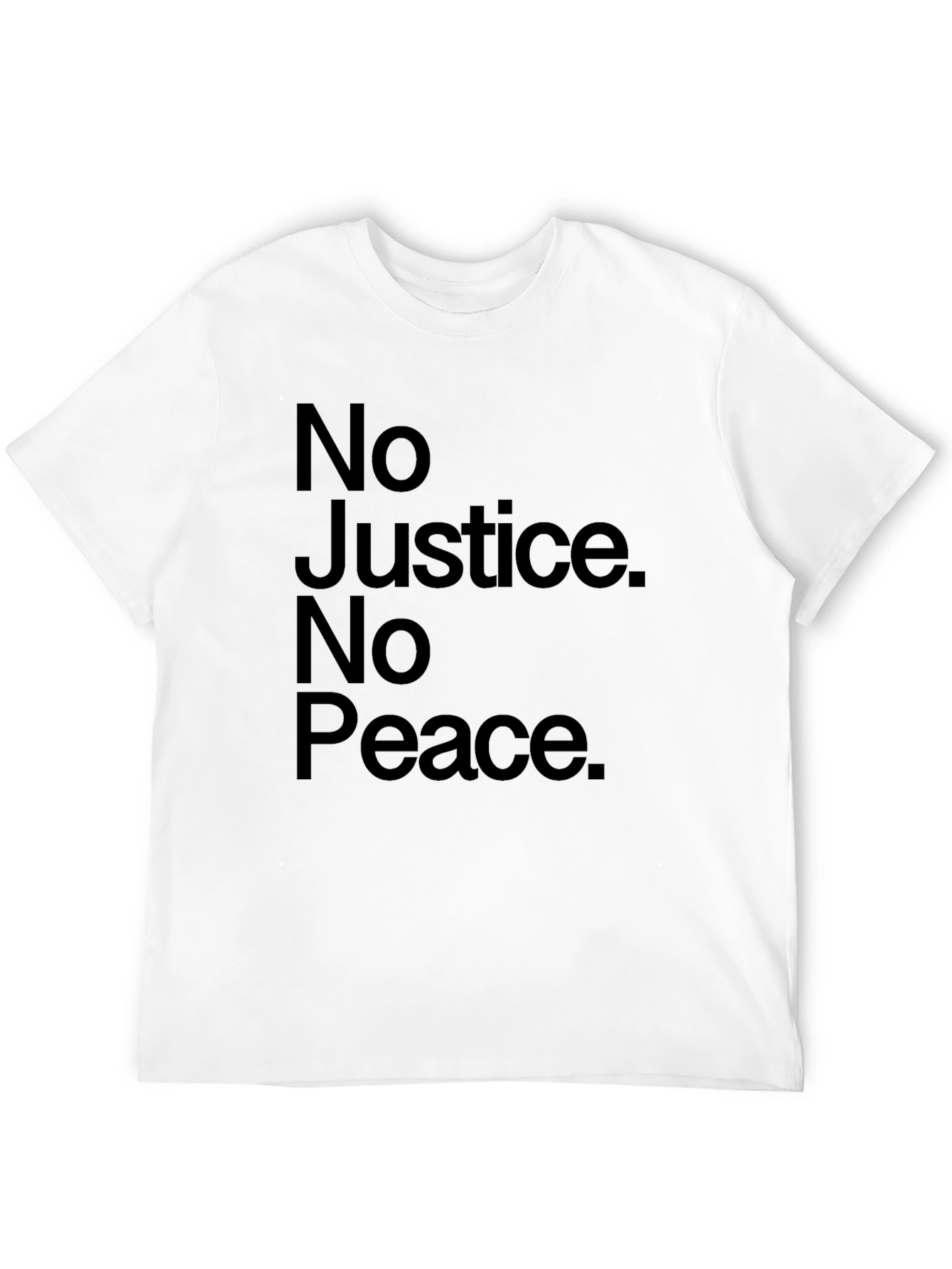 No Justice No Peace Graphic T-Shirt