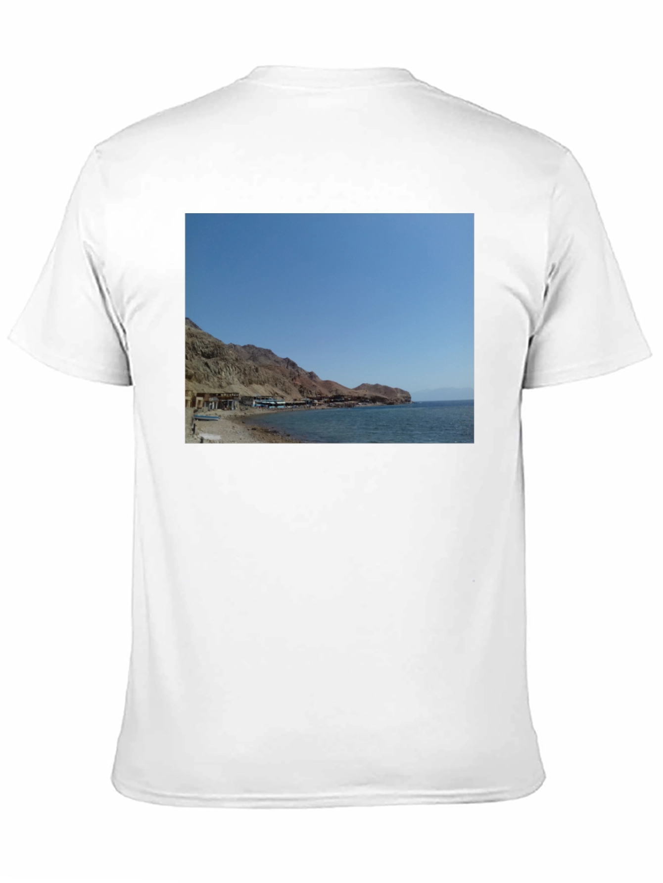 Beach View Graphic Tee - Coastal Style
