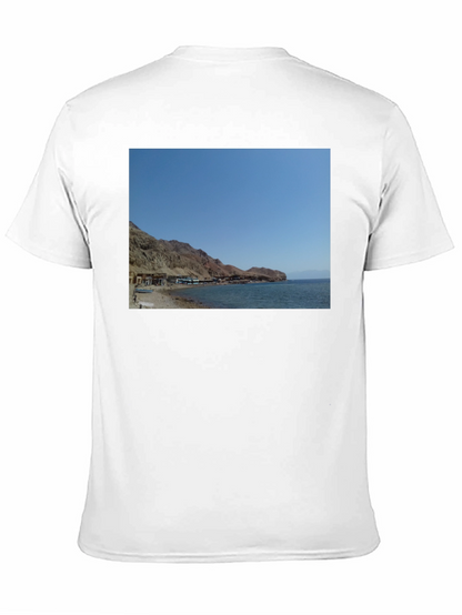 Beach View Graphic Tee - Coastal Style