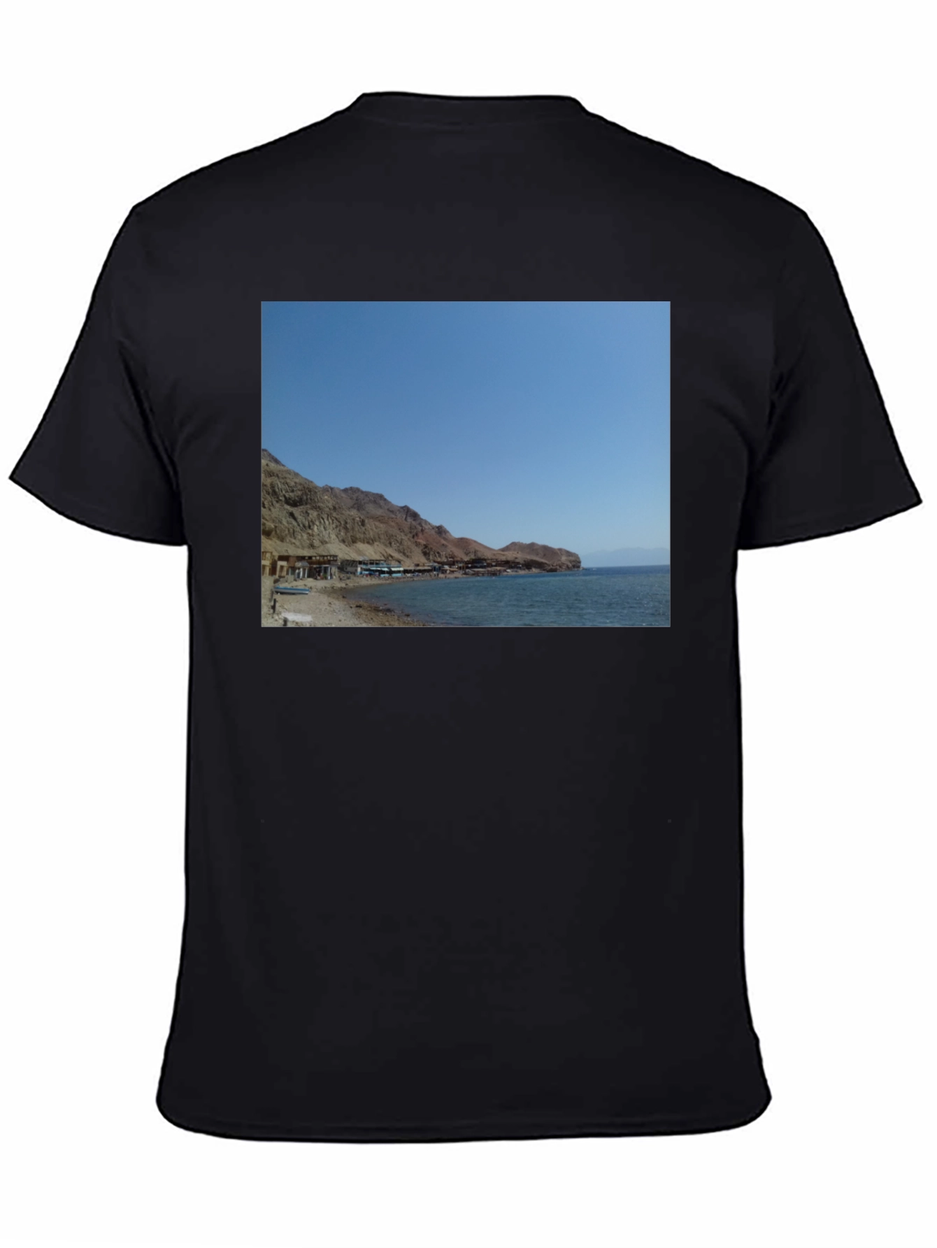 Beach View Graphic Tee - Coastal Style