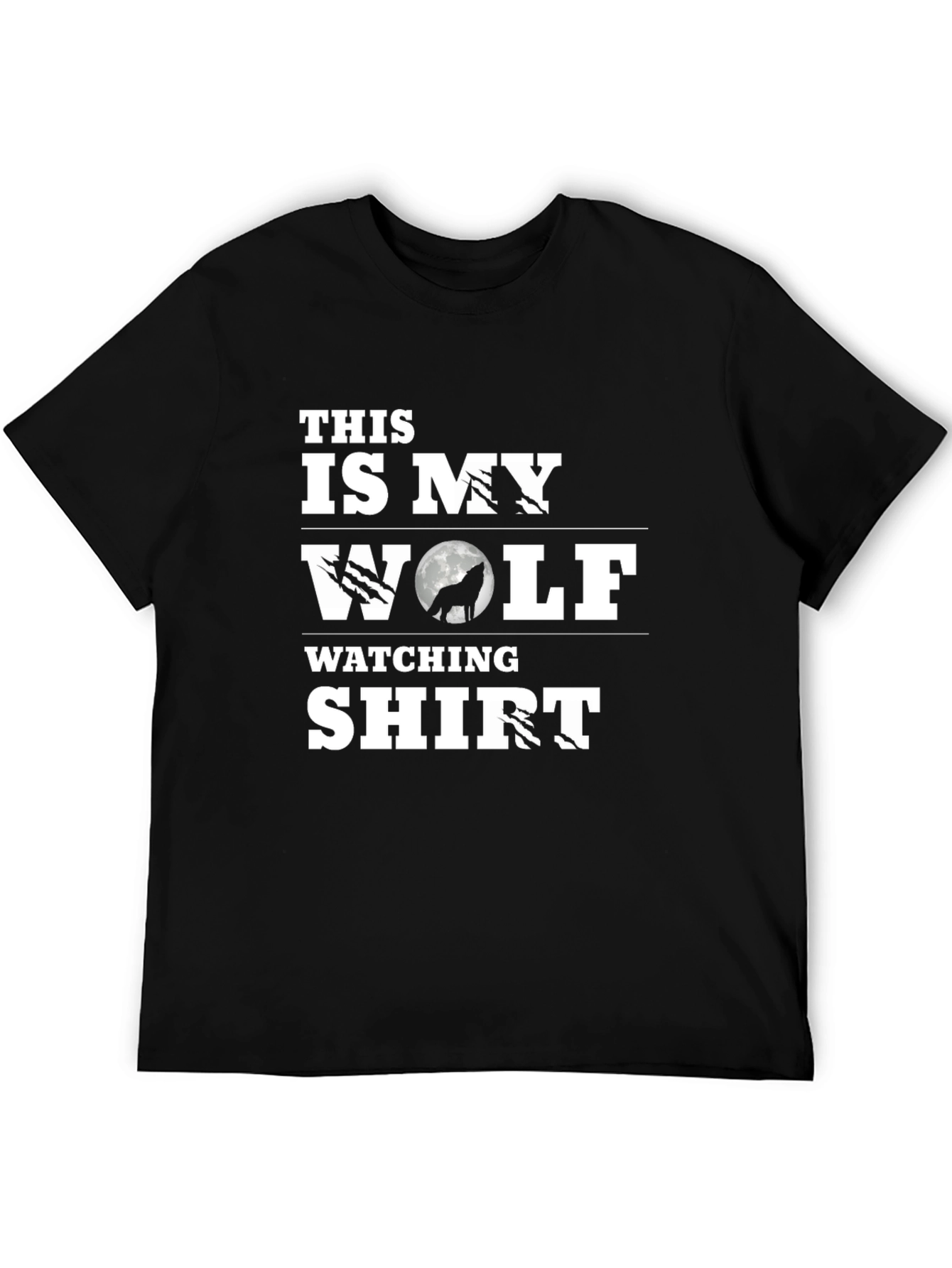 Wolf Watching Shirt - Mens Graphic Tee