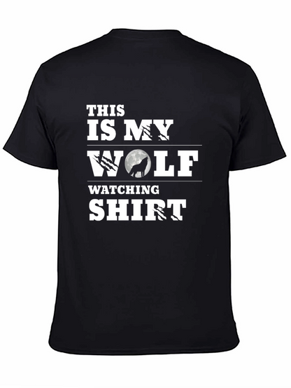 Wolf Watching Shirt - Mens Graphic Tee