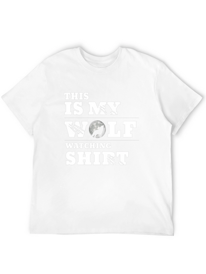 Wolf Watching Shirt - Mens Graphic Tee