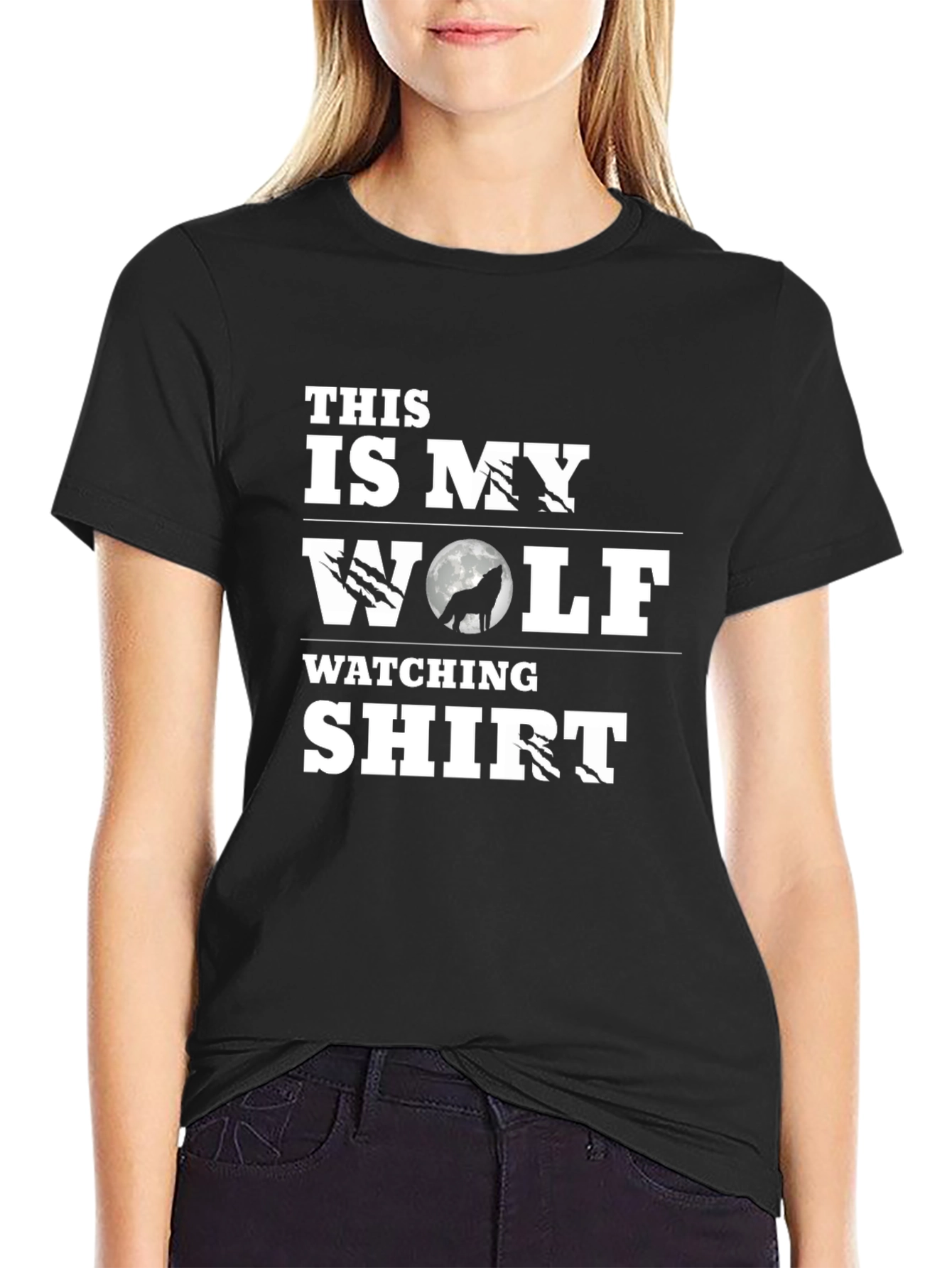 Wolf Watching Shirt - Mens Graphic Tee