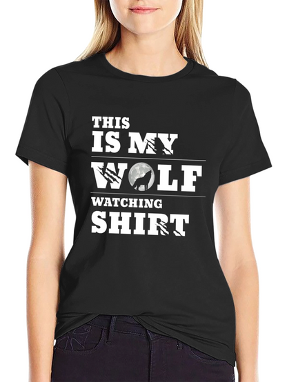 Wolf Watching Shirt - Mens Graphic Tee