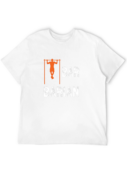 Bar Barian Black T-Shirt - Pull-Up Design