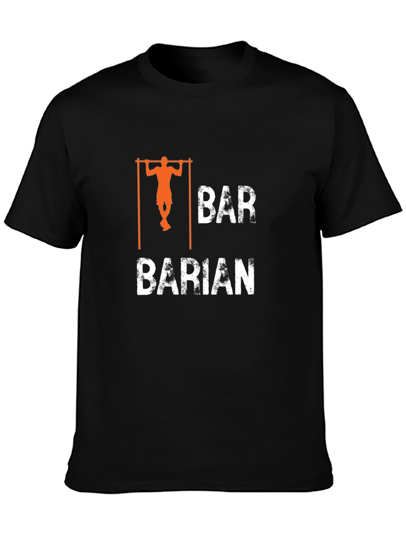 Bar Barian Black T-Shirt - Pull-Up Design